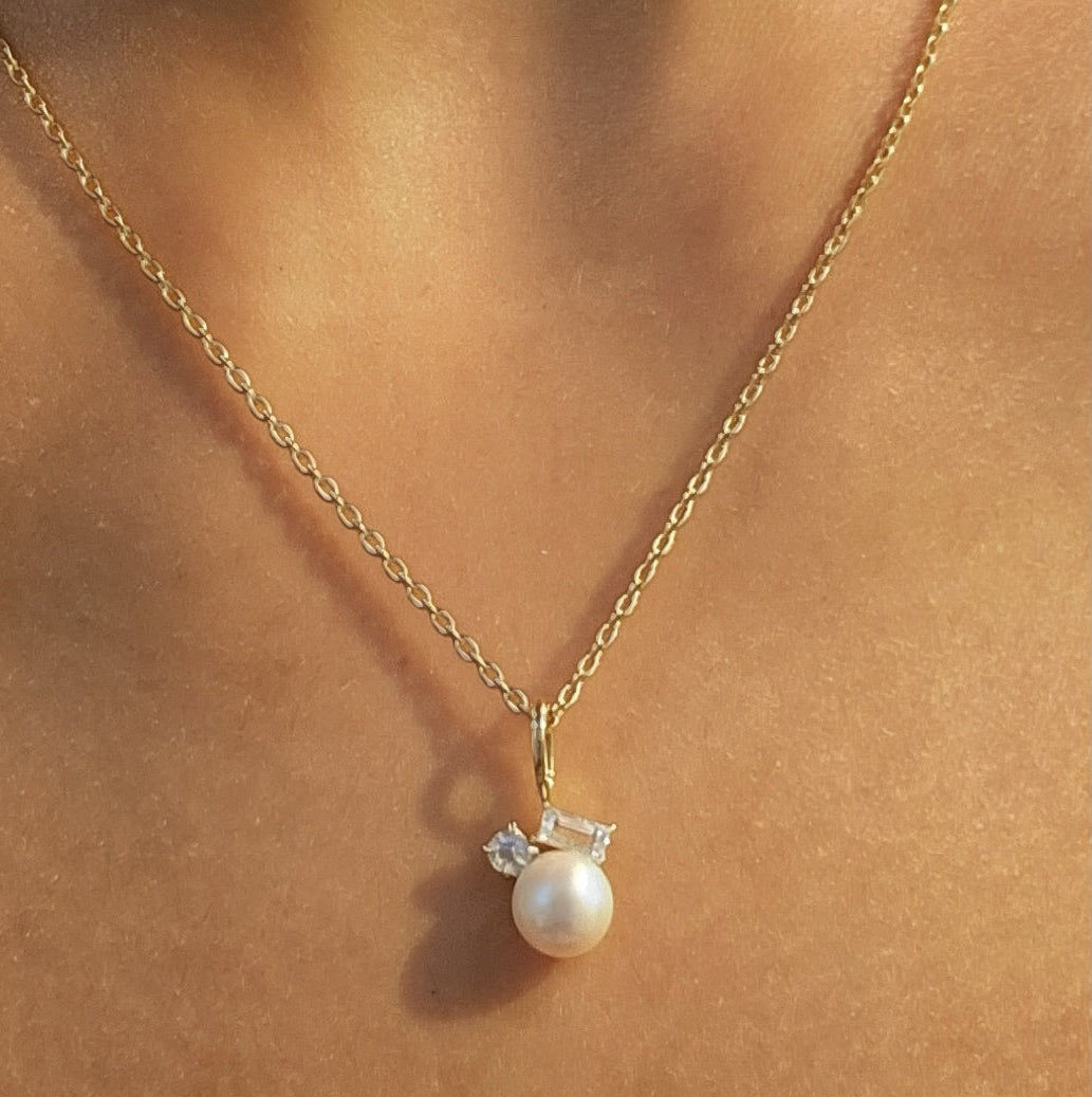 Pearl Cascade Necklace