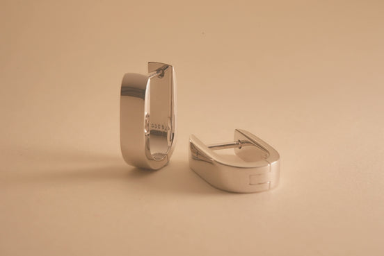 Small Bold U-Hoops