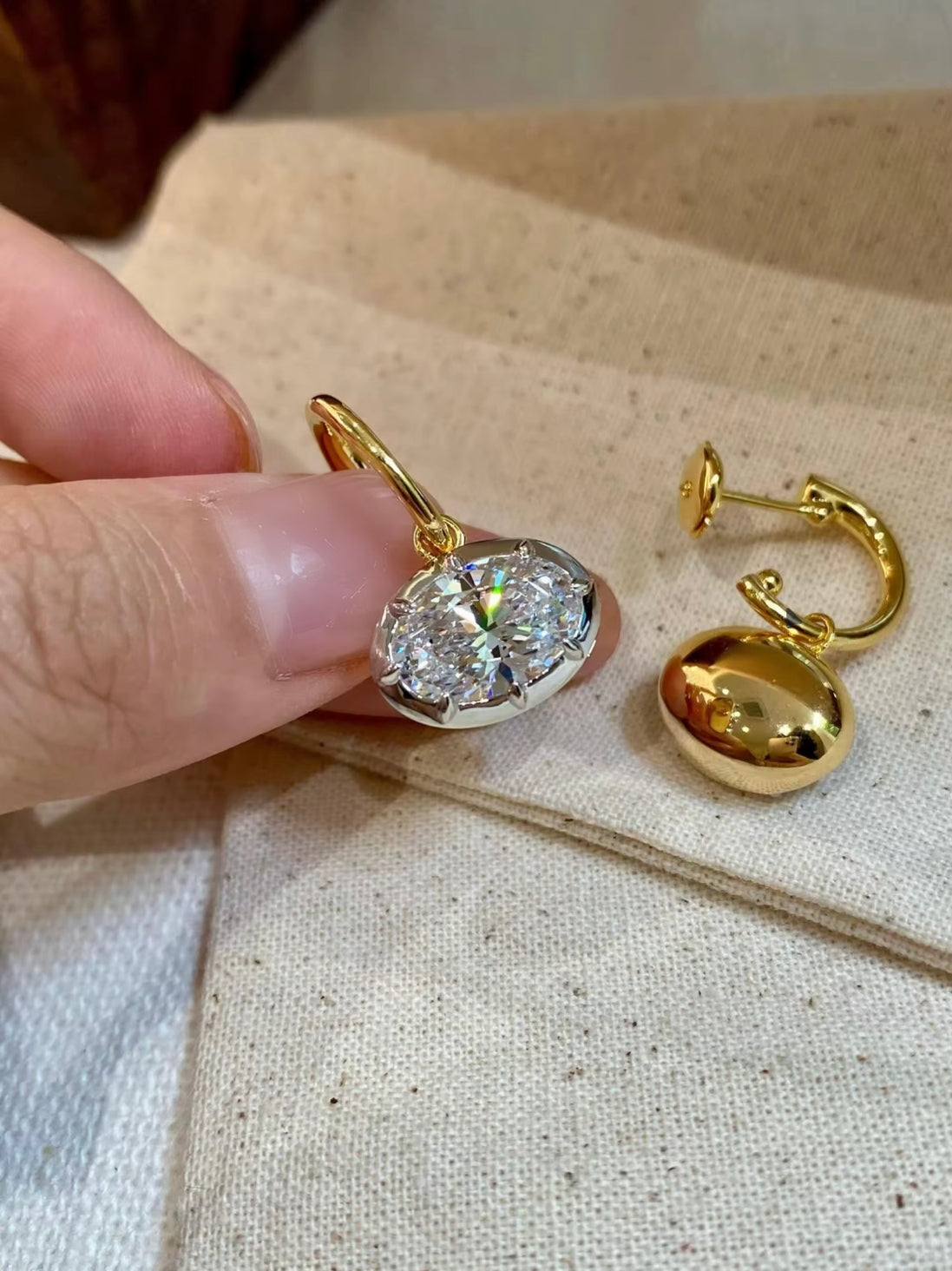 The Hailey Hoops - 1 Carat