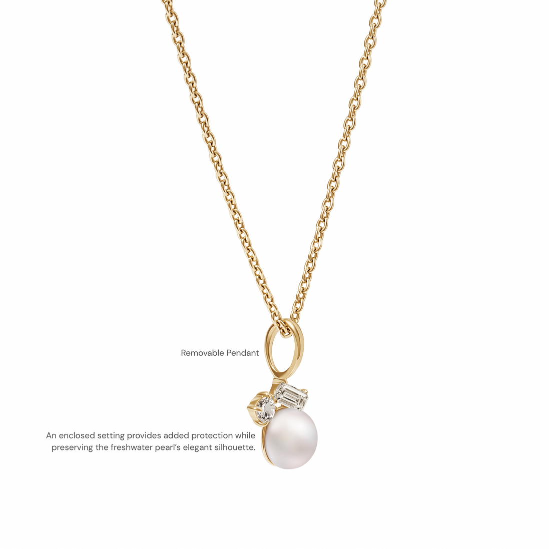 Pearl Cascade Necklace