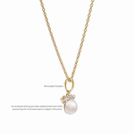 Pearl Cascade Necklace