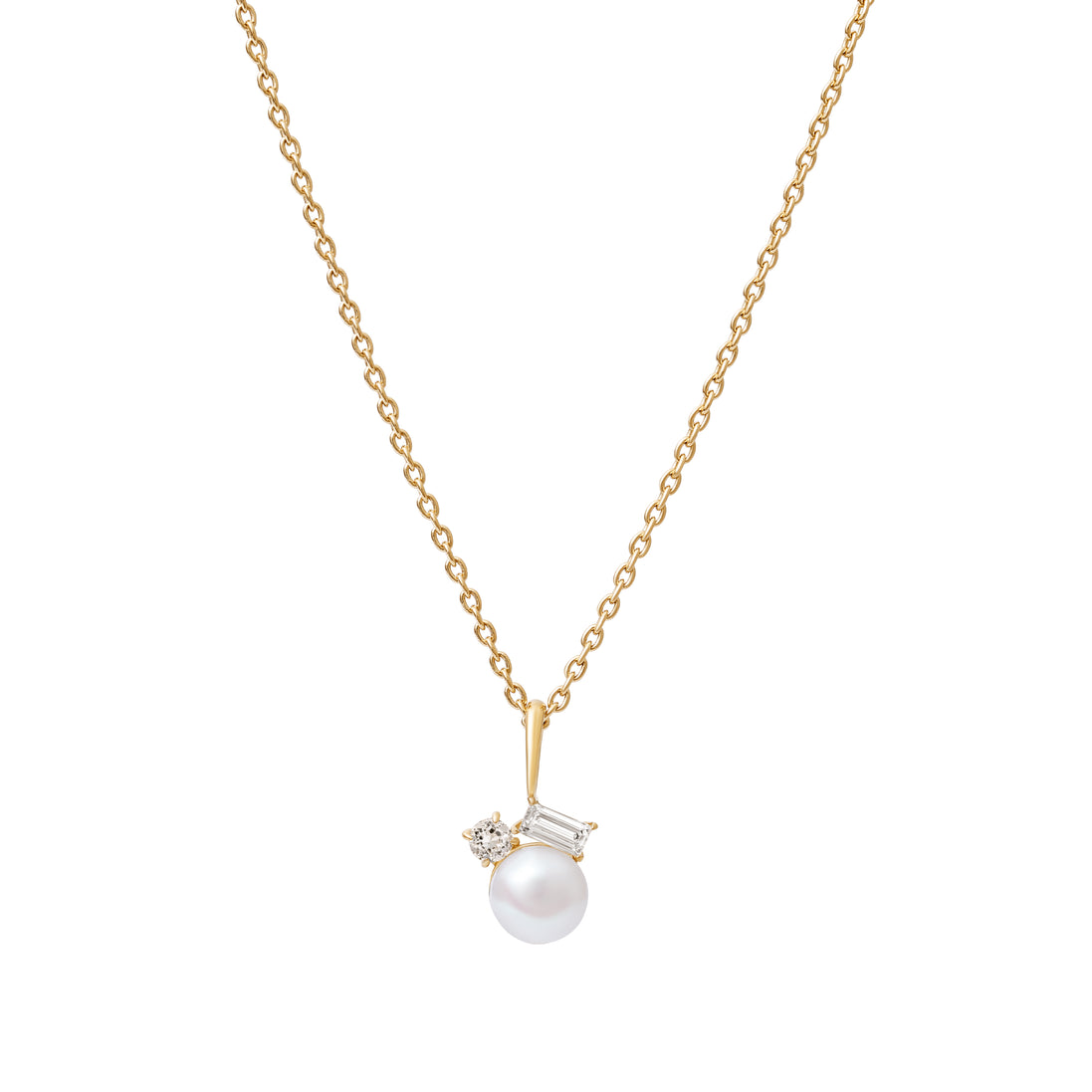 Pearl Cascade Necklace