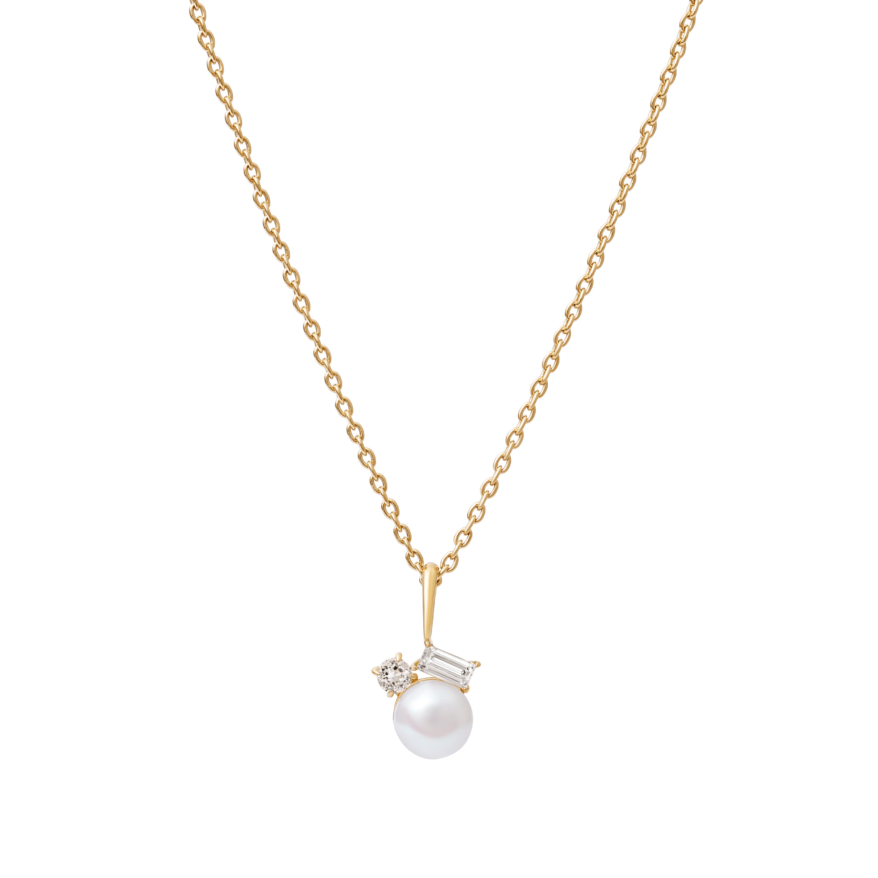 Pearl Cascade Necklace