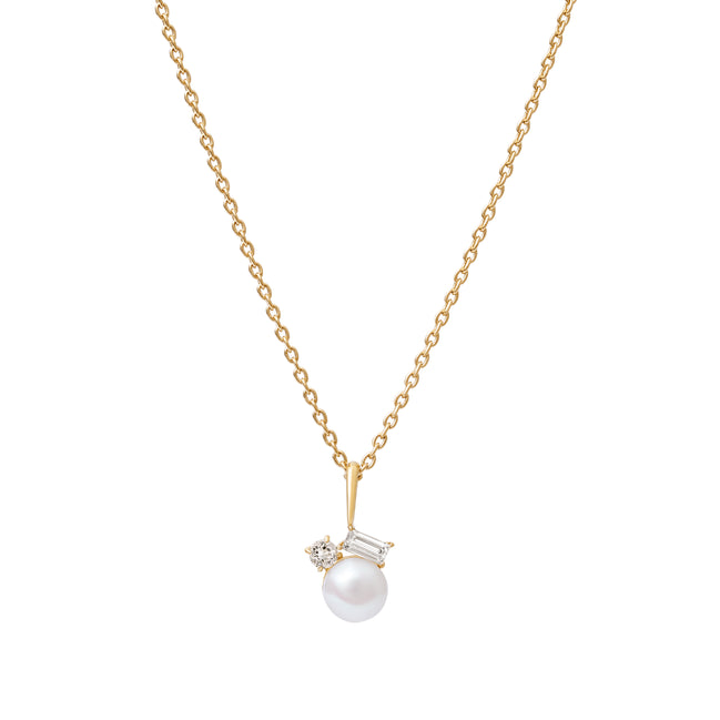 Pearl Cascade Necklace