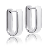Small Bold U-Hoops