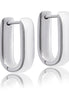 Small Bold U-Hoops