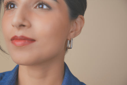 Medium Bold U-Hoops